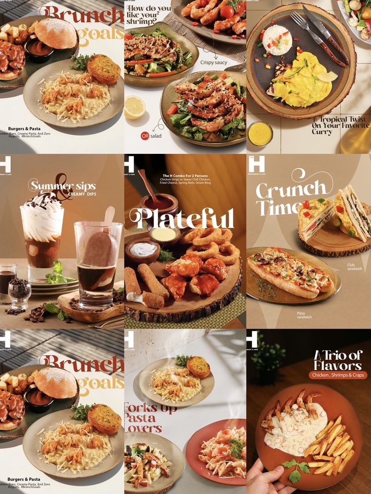 Contoh feed Instagram resto / kafe